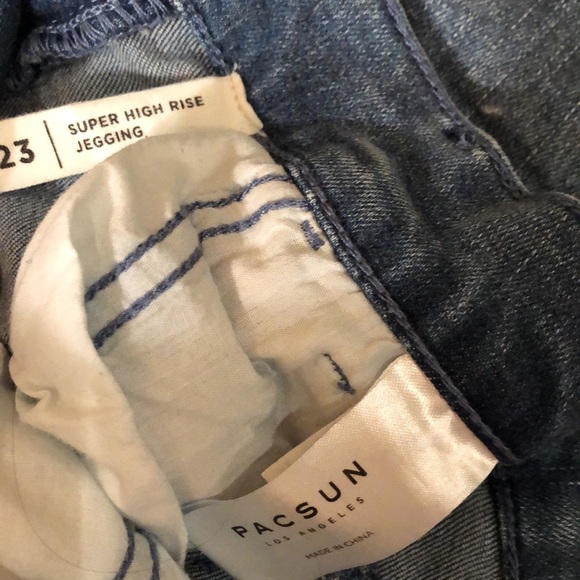 PACSUN super high rise jegging - Picture 4 of 9